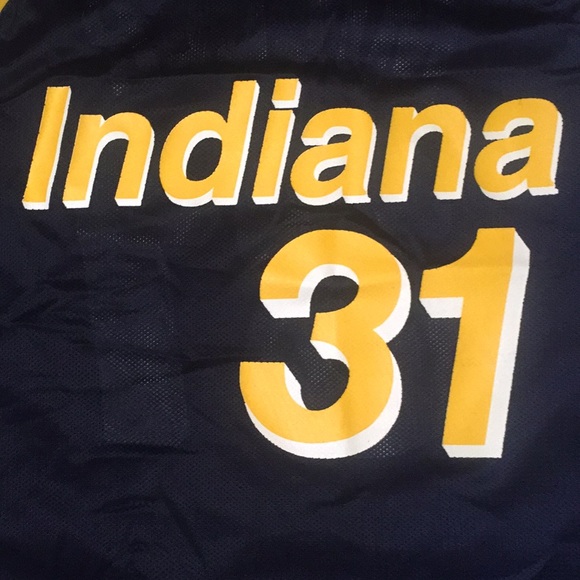 Champion Reggie Miller Indiana Pacers Jersey - Picture 3 of 6
